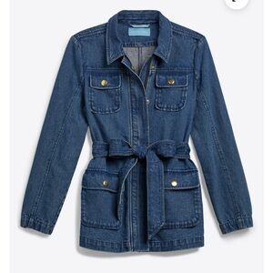 DRAPER JAMES Field Jacket in Dark Wash Denim